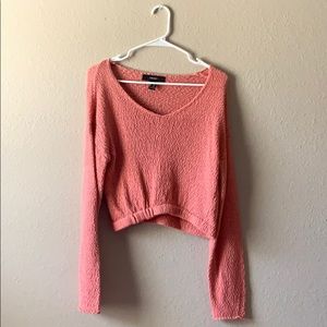Forever 21: light crop top sweater